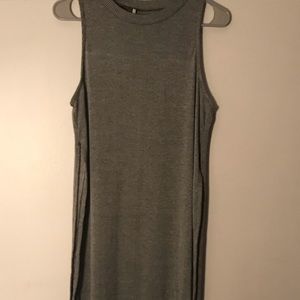 Poof! Split Maxi Dress